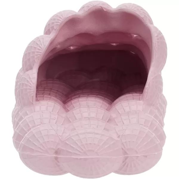 BRONAX Bubble Slides for Adults and Kids  Ultra Cushioned Funny Lychee Massage SlippersPink