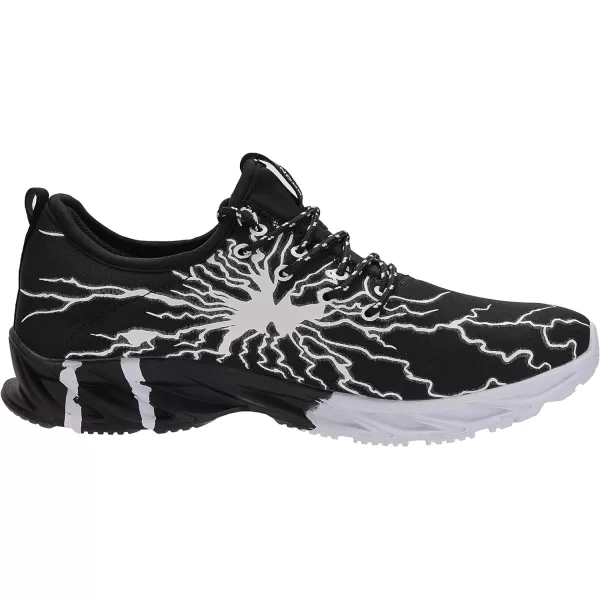 BRONAX Tennis Shoes for Men Comfy Running Walking Fitness Outdoor Sports Gym Athletics Adult Sneakers Male Jogging FootwearBlack