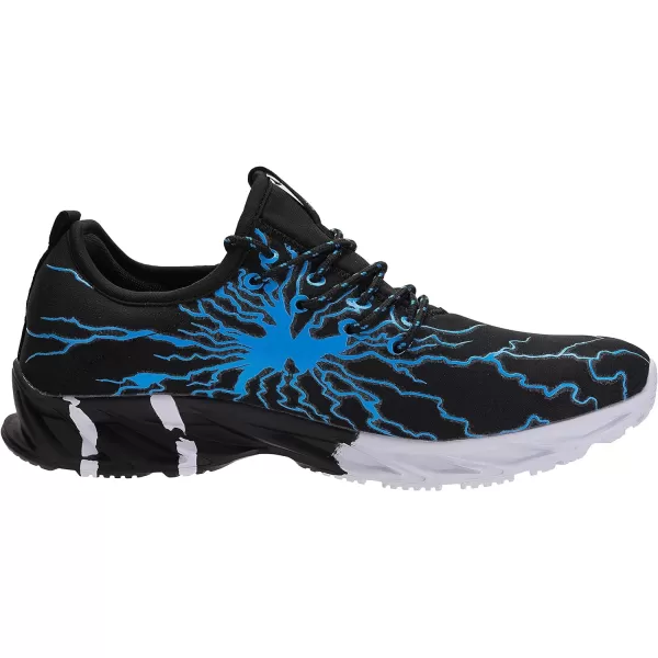 BRONAX Tennis Shoes for Men Comfy Running Walking Fitness Outdoor Sports Gym Athletics Adult Sneakers Male Jogging FootwearBlue