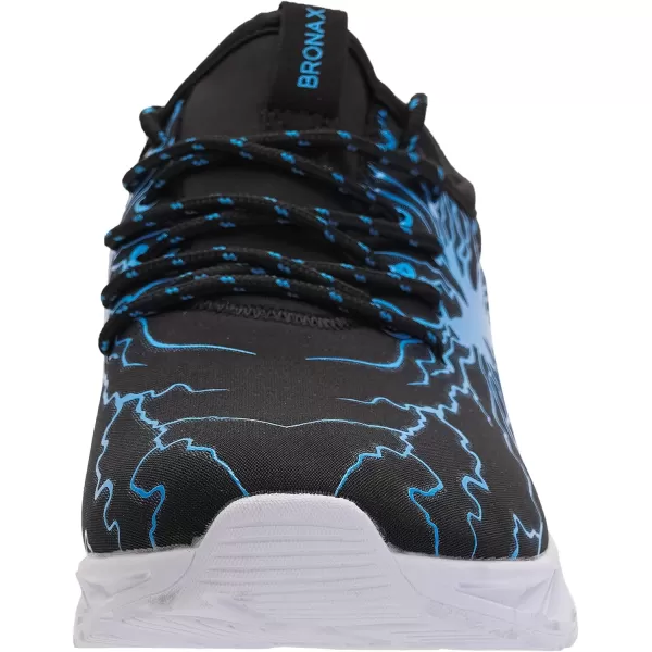 BRONAX Tennis Shoes for Men Comfy Running Walking Fitness Outdoor Sports Gym Athletics Adult Sneakers Male Jogging FootwearBlue