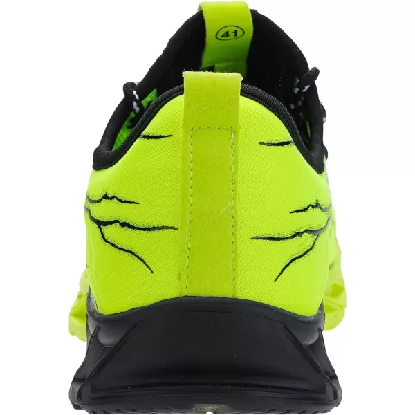 BRONAX Tennis Shoes for Men Comfy Running Walking Fitness Outdoor Sports Gym Athletics Adult Sneakers Male Jogging FootwearGreen