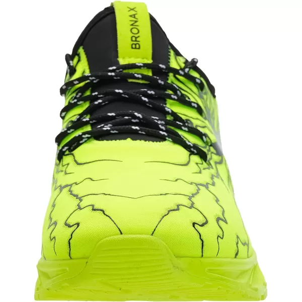 BRONAX Tennis Shoes for Men Comfy Running Walking Fitness Outdoor Sports Gym Athletics Adult Sneakers Male Jogging FootwearGreen