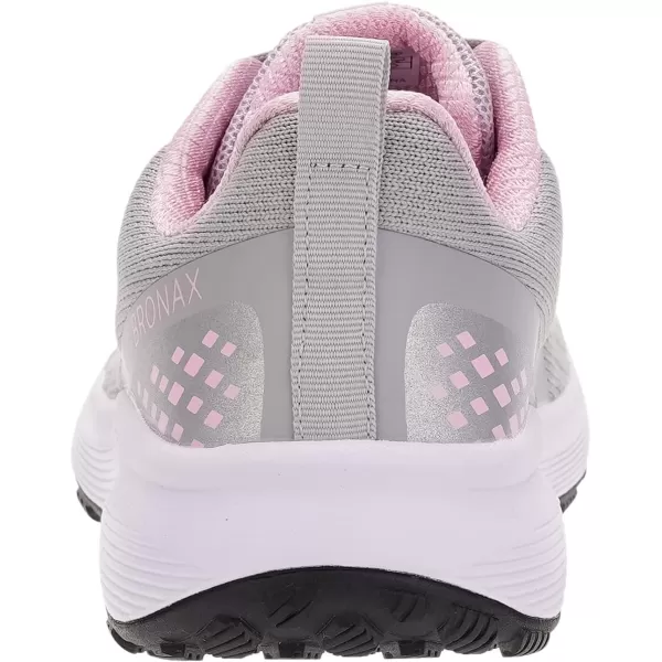 BRONAX Womens Wide Toe Box Road Running Shoes  Wide Athletic Tennis Sneakers with Rubber OutsoleGrey