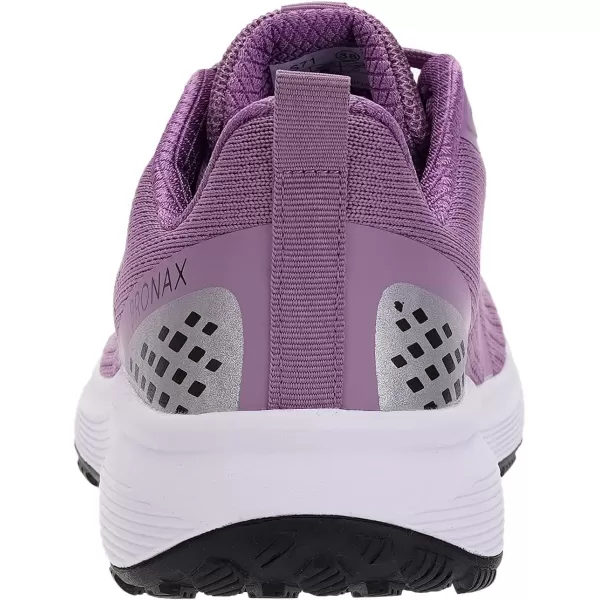 BRONAX Womens Wide Toe Box Road Running Shoes  Wide Athletic Tennis Sneakers with Rubber OutsolePurple