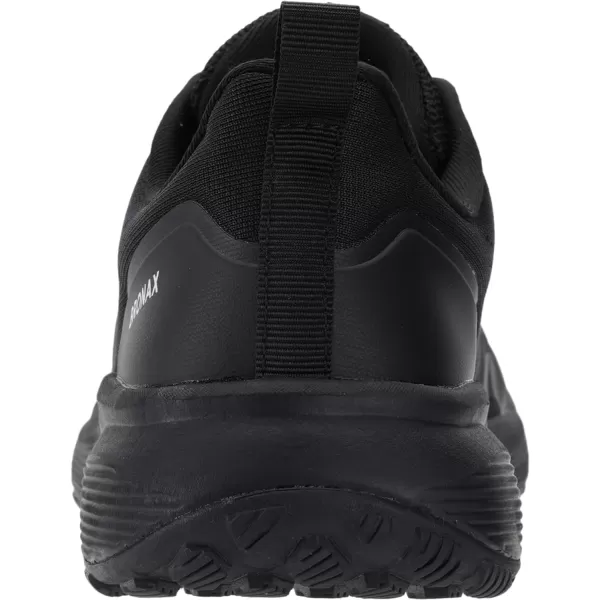 BRONAX Womens Wide Toe Box Road Running Shoes  Wide Athletic Tennis Sneakers with Rubber OutsoleS73  All Black
