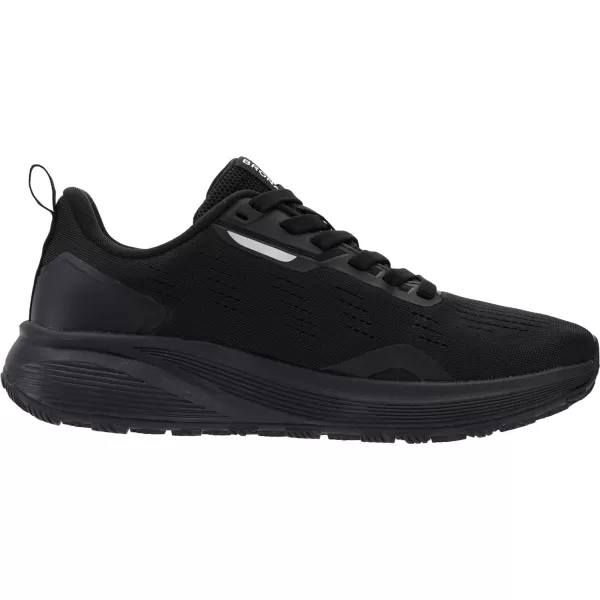 BRONAX Womens Wide Toe Box Road Running Shoes  Wide Athletic Tennis Sneakers with Rubber OutsoleS73  All Black
