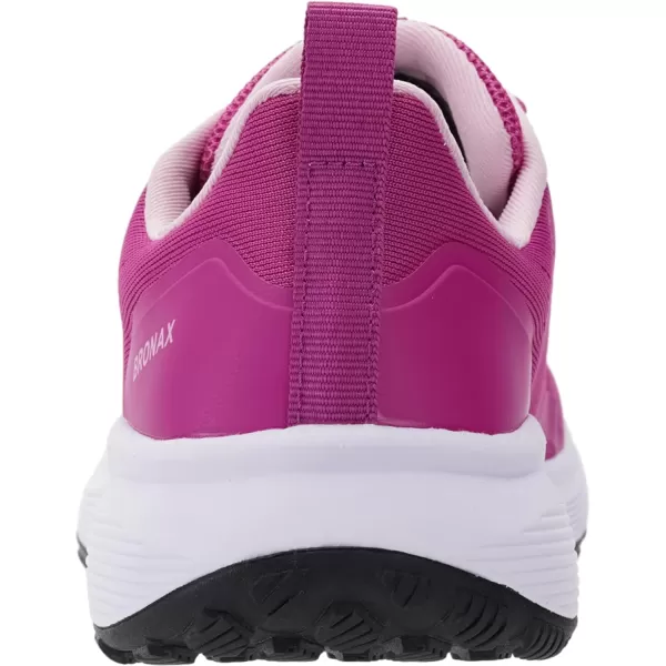 BRONAX Womens Wide Toe Box Road Running Shoes  Wide Athletic Tennis Sneakers with Rubber OutsoleS73  Hot Pink