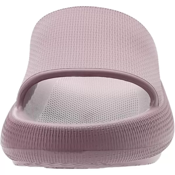 BRONAX Pillow Slippers for Women and Men  House Slides Shower Sandals  Cushioned Thick SoleBlush