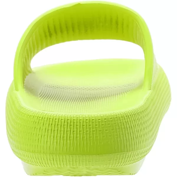 BRONAX Pillow Slippers for Women and Men  House Slides Shower Sandals  Cushioned Thick SoleGreen