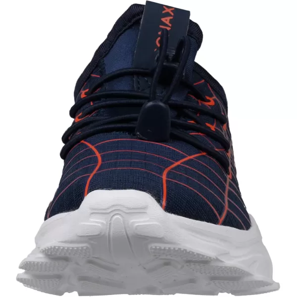 BRONAX LittleBig Boys Tennis Shoes  Comfortable ampamp Lightweight Sneakers for KidsBlueOrange