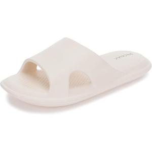 imageBRONAX House Slippers for Women and Mens  Quick Drying Shower Shoes  Cushioned SoleBeige