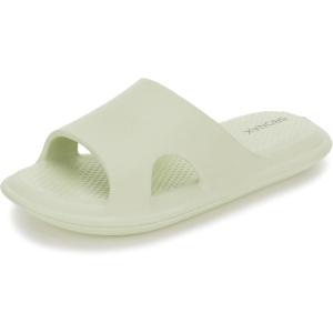 imageBRONAX House Slippers for Women and Mens  Quick Drying Shower Shoes  Cushioned SoleGreen