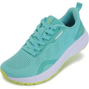 imageBRONAX Womens Wide Toe Box Road Running Shoes  Wide Athletic Tennis Sneakers with Rubber OutsoleS73  Green