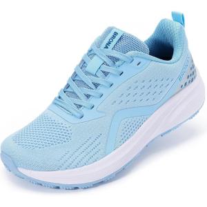 imageBRONAX Womens Wide Toe Box Road Running Shoes  Wide Athletic Tennis Sneakers with Rubber OutsoleBlue