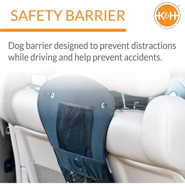 KampH Pet Products Dog Car Net Pet Travel Safety Barrier Auto Safety Organizer with Mesh for Cars and SUVs Car Divider for Safe Driving  Black 23 X 24 InchesKampH Pet Products Dog Car Net Pet Travel Safety Barrier Auto Safety Organizer with Mesh for Cars and SUVs Car Divider for Safe Driving  Black 23 X 24 Inches