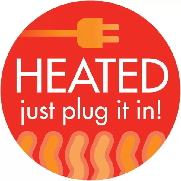 KampH Pet Products Outdoor Heated Kitty House Outdoor Cat House for Outside Community Cats Strays and Ferals Insulated Shelter Warming Cold Weather House with Heated Pad for Winter Cottage DesignHeated Olive Green