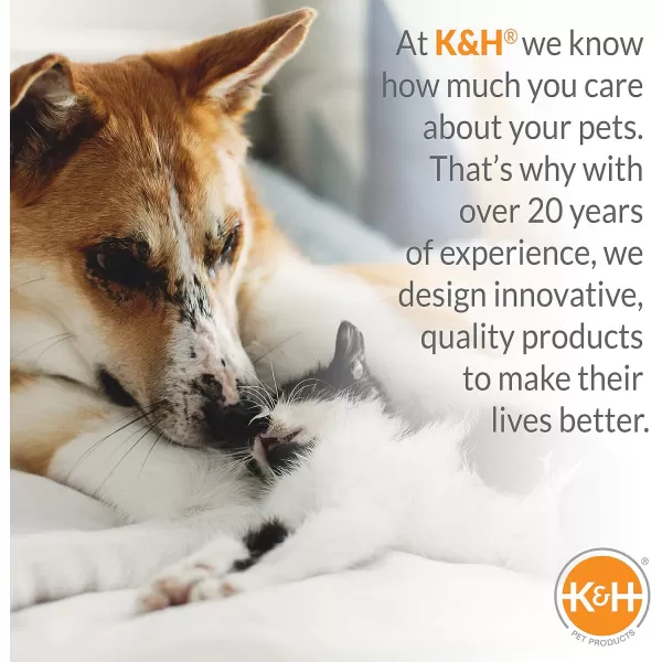 KampH Pet Products SelfWarming Lounge Sleeper Pet Bed GrayBlue Small 16 X 20 Inches200L x 160W x 60Th GrayBlue