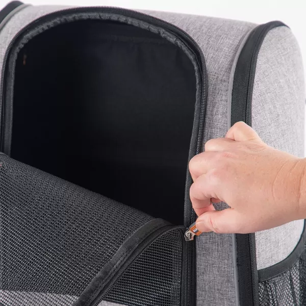 KampH Pet Products Travel Bike Backpack for Pets Universal Bike Pet Carrier for Hiking Walking Camping amp Cycling Cat and Dog Portable Bicycle Backpacks Gray 95 X 14 X 1575 InchesKampH Pet Products Travel Bike Backpack for Pets Universal Bike Pet Carrier for Hiking Walking Camping amp Cycling Cat and Dog Portable Bicycle Backpacks Gray 95 X 14 X 1575 Inches