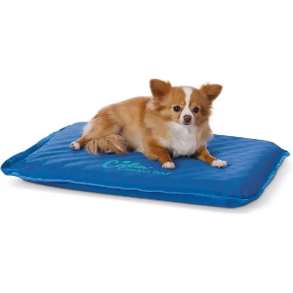 KH Pet Products Coolin Comfort Bed Orthopedic Dog Cooling Mat Cooling Mat for Dogs and Cats Cooling Dog Bed for Small Dogs  Blue Small 17 X 24 Inches240L x 170W x 20Th