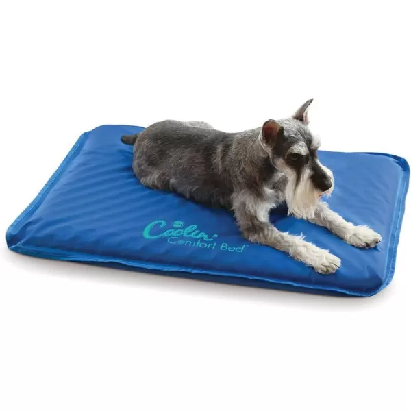 KH Pet Products Coolin Comfort Bed Orthopedic Dog Cooling Mat Cooling Mat for Dogs and Cats Cooling Dog Bed for Small Dogs  Blue Small 17 X 24 Inches320L x 220W x 20Th