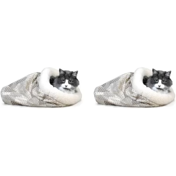 KampH Pet Products Kitty Crinkle Sack Tan 15 X 18 InchesTan 15 x 18 Pack of 2