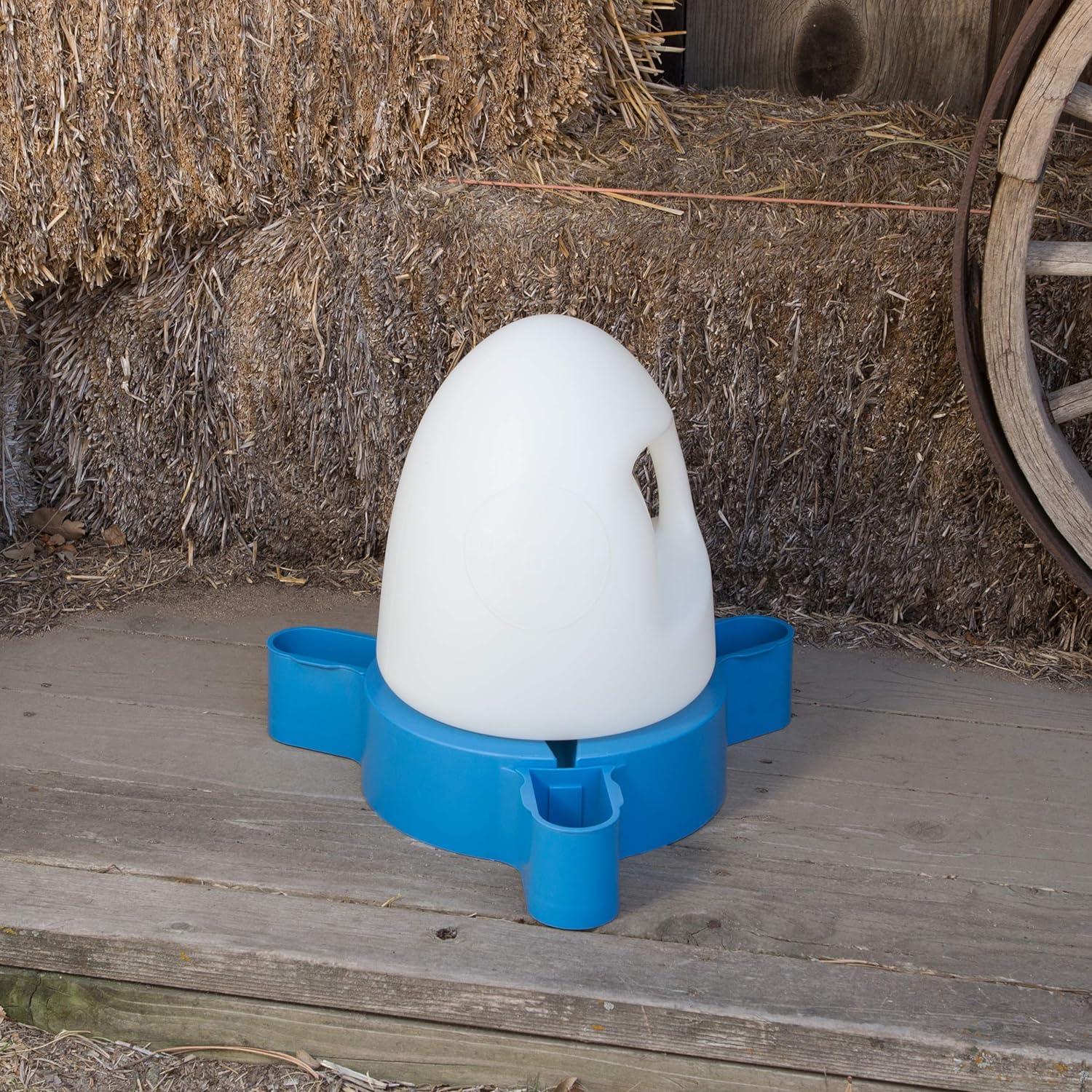 KampH Pet Products ThermoDuck Waterer 25gal Heated Red  MET Safety Listed  60 Watts  No Splash No Mess No Mud DesignUnheated