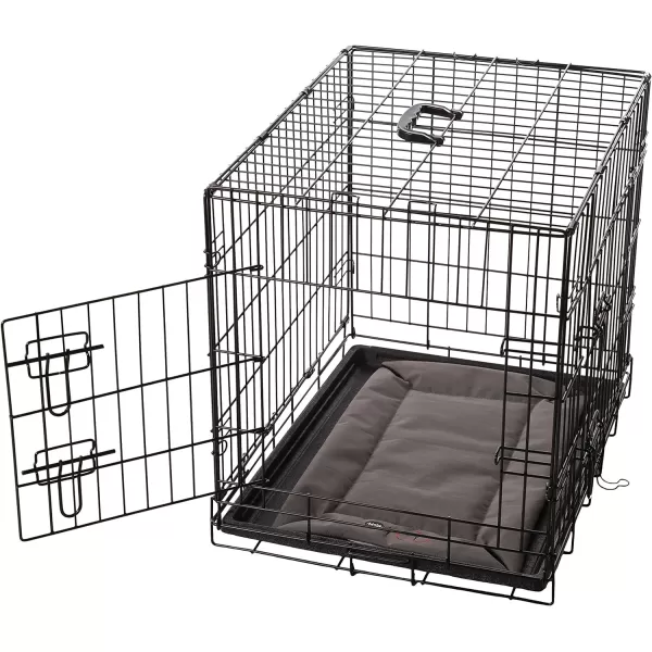 KampH Pet Products Mothers Heartbeat Puppy Crate Pad WaterResistant Gray MediumLarge Breed Beat 21 X 31 InchesGray 310L x 210W x 10Th