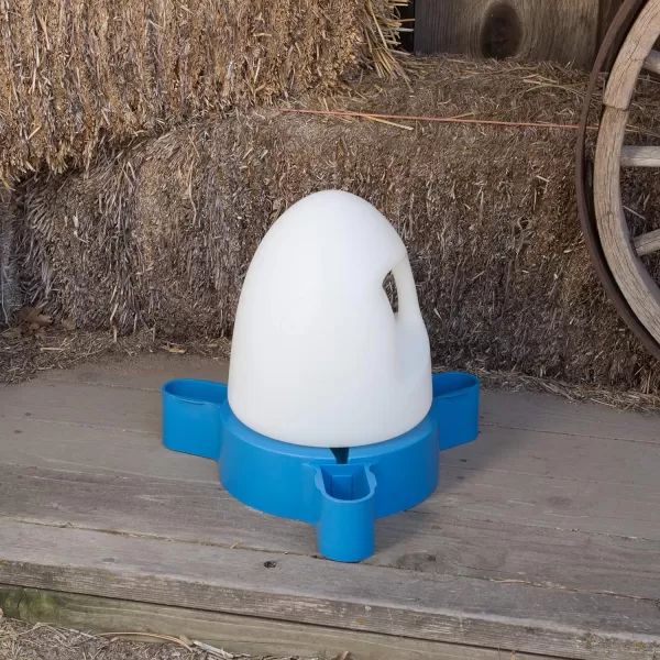 KampH Pet Products ThermoDuck Waterer 25gal Heated Red  MET Safety Listed  60 Watts  No Splash No Mess No Mud DesignUnheated