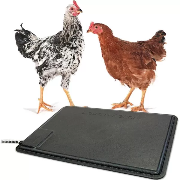 KampH Pet Products ThermoChicken Heated Pad Black 125 Inches X 185 InchesRecyclable Box