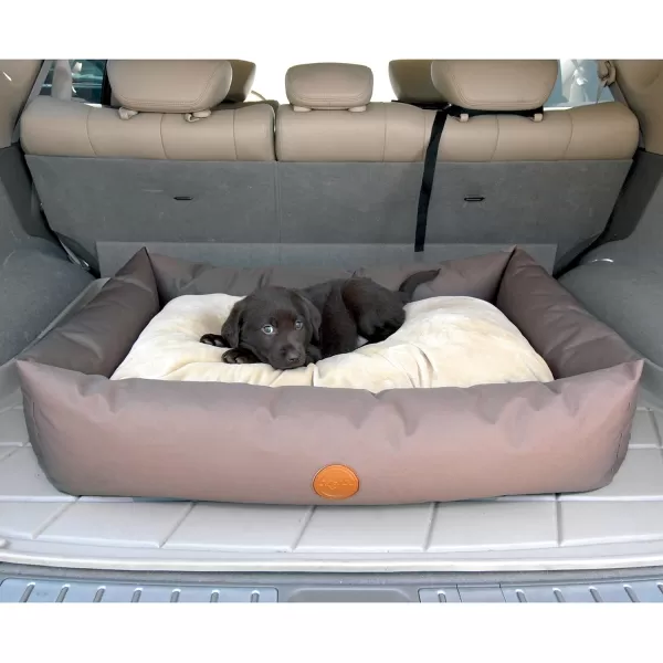 KampH Pet Products TravelSUV Pet Bed Small Tan 24 x 36Tan 360L x 240W x 80Th Standard Packaging