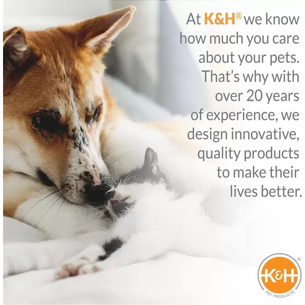 KampH Pet Products SelfWarming Bolster Bed Pet Bed GrayBlack 14 x 17BrownBrown 170L x 140W x 50Th