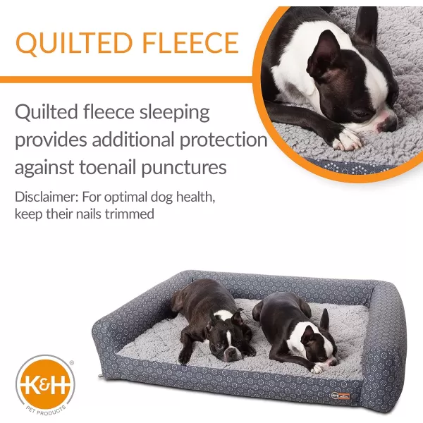KampH Pet Products Air Sofa Inflatable Dog Bed Lightweight Air Mattress Pet Bed IndoorOutdoor Bed for Seniors Camping Travel and More GrayGeo Flower Medium 27 X 36 InchesKampH Pet Products Air Sofa Inflatable Dog Bed Lightweight Air Mattress Pet Bed IndoorOutdoor Bed for Seniors Camping Travel and More GrayGeo Flower Medium 27 X 36 Inches