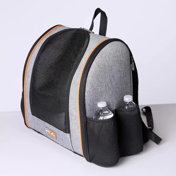 KampH Pet Products Backpack Pet Carrier Gray 14 X 95 X 1575 InchesKampH Pet Products Backpack Pet Carrier Gray 14 X 95 X 1575 Inches