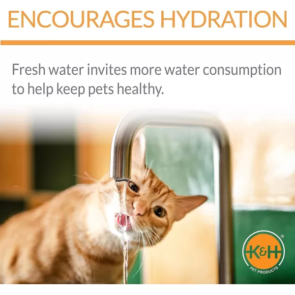 KampH Pet Products CleanFlow Filtered Water Bowl for Cats Pet Drinking Water Fountain Cat Water Dispenser Granite 80 Ounce Bowl amp 90 Ounce ReservoirKampH Pet Products CleanFlow Filtered Water Bowl for Cats Pet Drinking Water Fountain Cat Water Dispenser Granite 80 Ounce Bowl amp 90 Ounce Reservoir