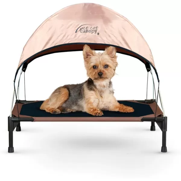 Cot & Canopy Small Chocolate/Black Mesh