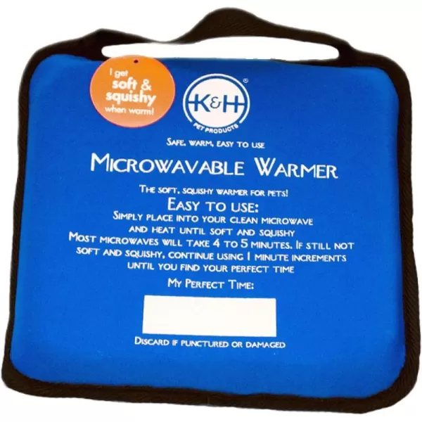 KampH Pet Products Microwavable Pet Bed Warmer Blue 9 x 990L x 90W x 20Th