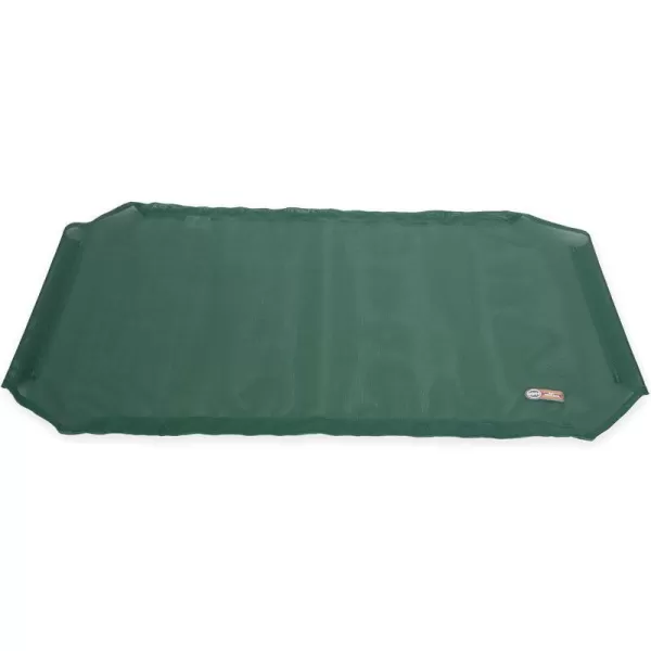 KampH Pet Products Original Pet Cot Replacement Cover Cot Sold Separately  ChocolateBlack Mesh Medium 25 X 32 InchesGreen All Season Mesh Large 30 X 42 Inches