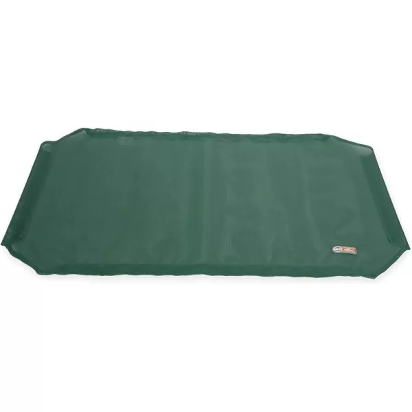 KampH Pet Products Original Pet Cot Replacement Cover Cot Sold Separately  ChocolateBlack Mesh Medium 25 X 32 InchesGreen All Season Mesh Medium 25 X 32 Inches