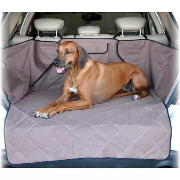 KampH Pet Products Quilted Cargo Cover Gray StandardMidSize Vehicle 54 InchesTan StandardMidSize Vehicle 54 Inches Recyclable Box