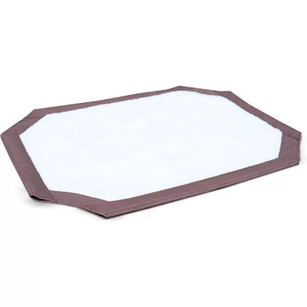 KampH Pet Products SelfWarming Pet Cot Cover Replacement Cot Sold Separately  ChocolateFleece Medium 25 X 32 InchesMedium 25 x 32 in