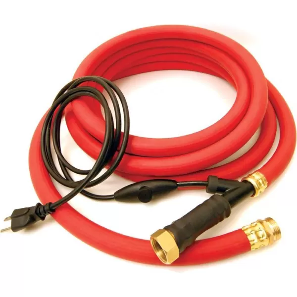 KampH Pet Products ThermoHose Ice Free Heated Water Hose Rubber Red 60 Feet 250 Watts60 Feet 250 Watts Recyclable Box