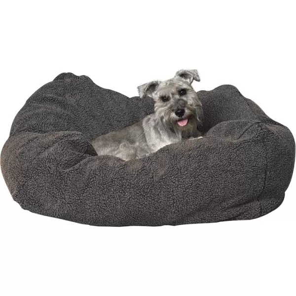 KampampH Pet Products Cuddle Cube Pet Bed Gray Small 24 X 24 Inches