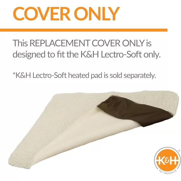 imageKampampH Pet Products LectroSoft Outdoor Heated Pad Replacement Cover Fleece Small 14 X 18Small 14 X 18 Inches
