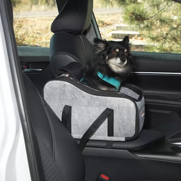 imageKampampH Pet Products Portable Pet Console Booster Dog Car Seat Light Gray 10 X 15 X 95 Inches