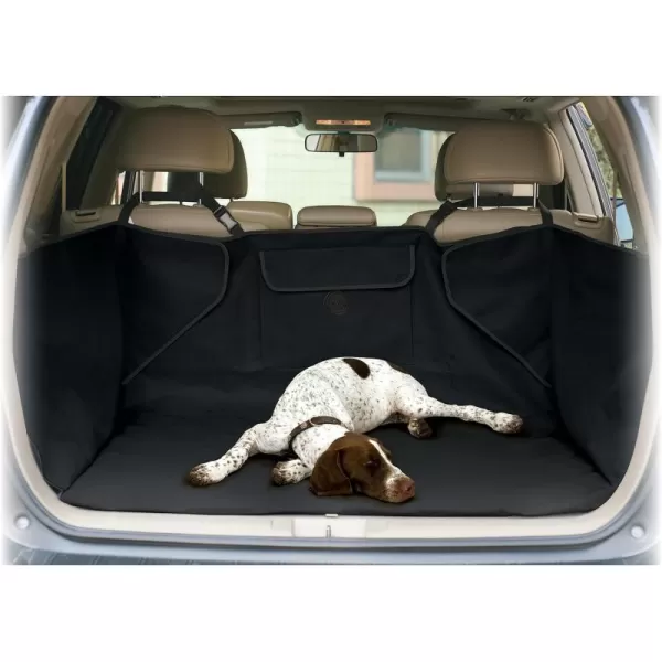 imageKampampH Pet Products Quilted Cargo Cover Black StandardMidSize Vehicle 54 InchesBlack