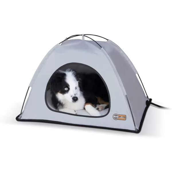 imageKampampH Pet Products Thermo Tent Outdoor Heated Pet Shelter for Dogs ampamp Cats Medium 19 X 24 X 16 InchesMedium