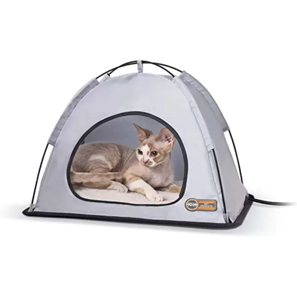 imageKampampH Pet Products Thermo Tent Outdoor Heated Pet Shelter for Dogs ampamp Cats Medium 19 X 24 X 16 InchesSmall 14 X 18 X 125 Inches