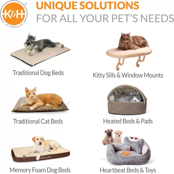 imageKampampH PET PRODUCTS Heated ThermoSnuggle Cup Bomber Indoor Heated Cat Bed Heated Pet Bed for Indoor Cats and Small Dogs Thermal Warming Large Cat Bed Round Kitty Heating Bed Chocolate 14x18inChocolate