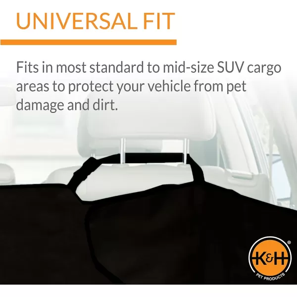 imageKampampH Pet Products Economy Cargo Cover Gray 54 Inches StandardMidSize VehicleBlack