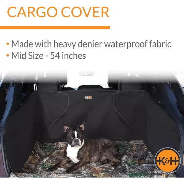 imageKampampH Pet Products Economy Cargo Cover Gray 54 Inches StandardMidSize VehicleRealtree Edge Camo